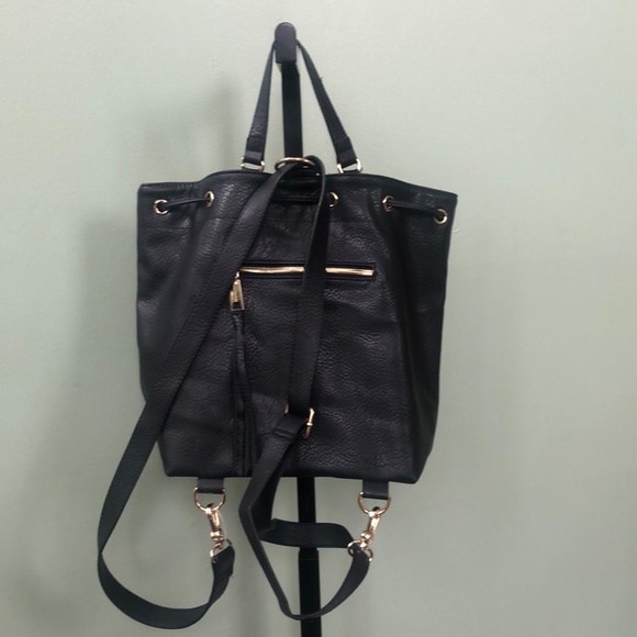 Juicy Couture Black Drawstring Backpack ﻿ ﻿ main image 6
